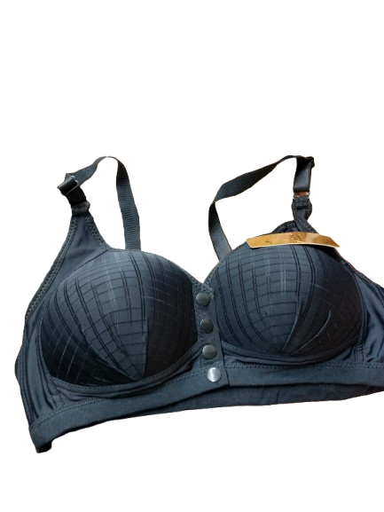 Women Easy Front Open Button Padded Bra